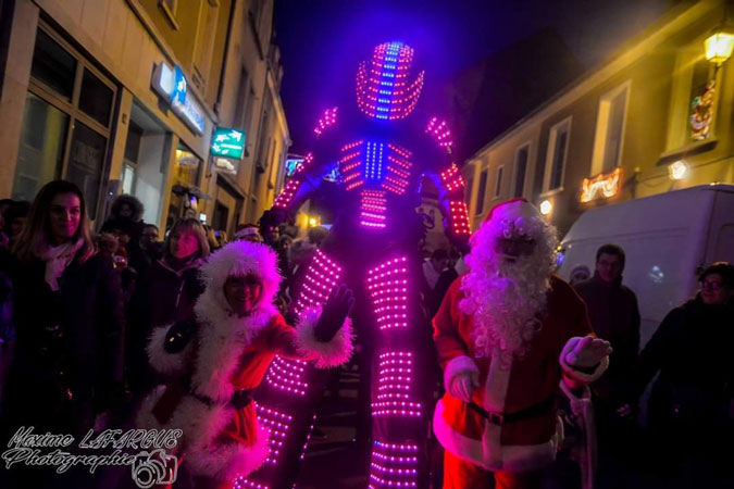 Robot lumineux Strasbourg