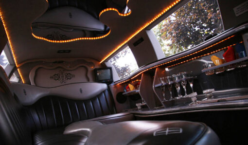 Intérieur limousine Lincoln Town Car