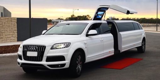 Audi Q7 blanc