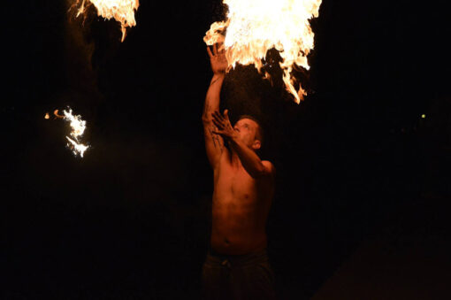 Cracheur de feu Cannes Utopie