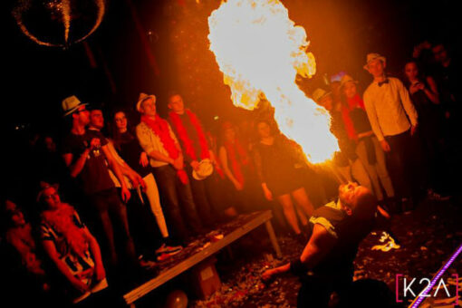 Cracheur de feu Grasse