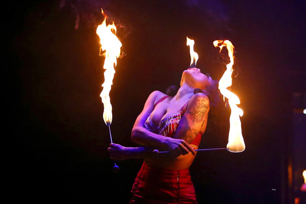 Cracheuse de feu Gérardmer