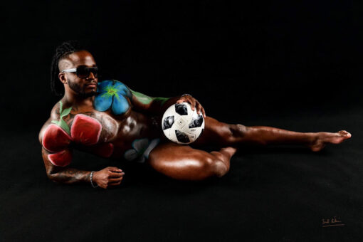 Artiste body painting