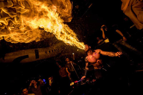 Cracheur de feu Lyon