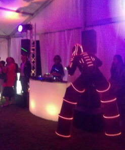 Robot Led anniversaire Cannes
