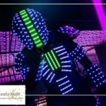 Robot Led Fribourg - Échassier lumineux
