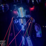 Robot Led Delémont - Échassier lumineux (Jura)