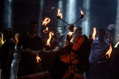 Cracheur de feu mariage Bruxelles