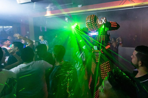 Échassier lumineux Liège