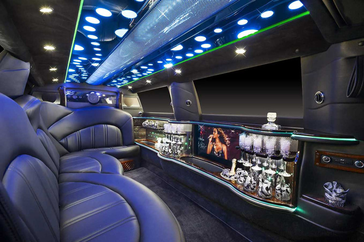 Intérieur cuir limousine Lincoln MKT